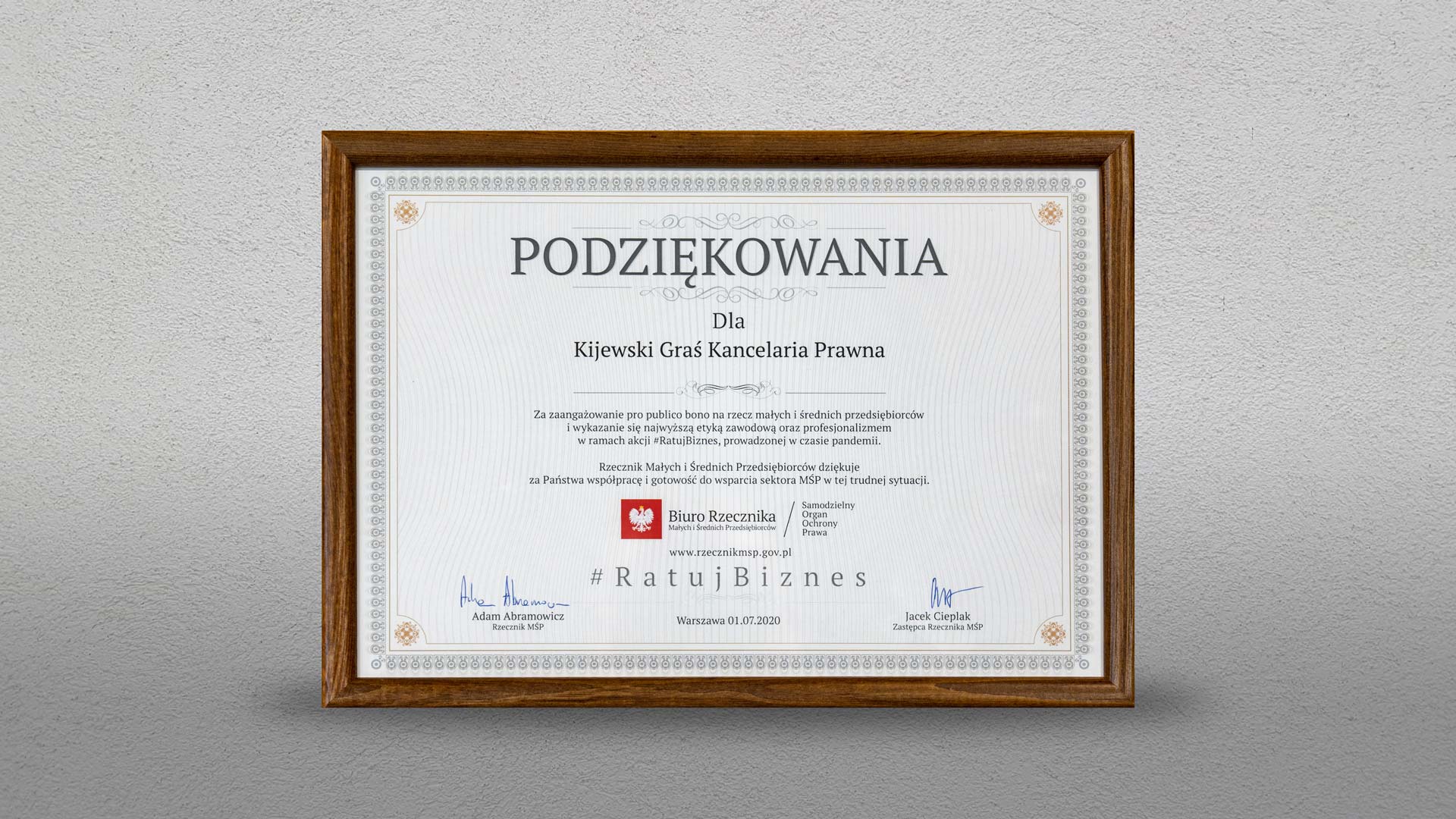 Nagroda Rzecznika MŚP 2020 6 nagrody Rzecznik MSP